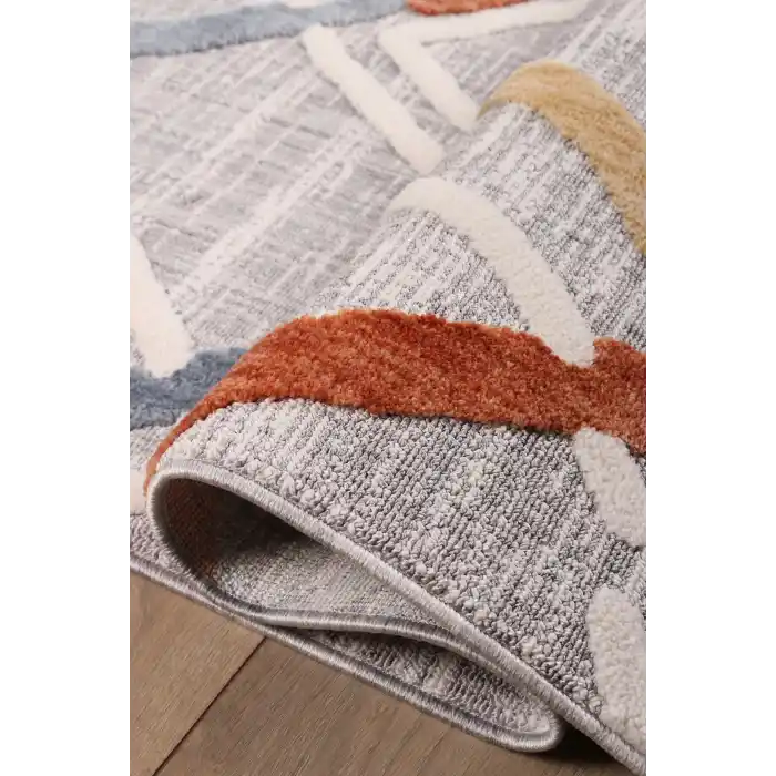 Fiesta 8782B Multi Özel Dokuma Tekniğiyle Üretilmiş Modern Makine Halısı