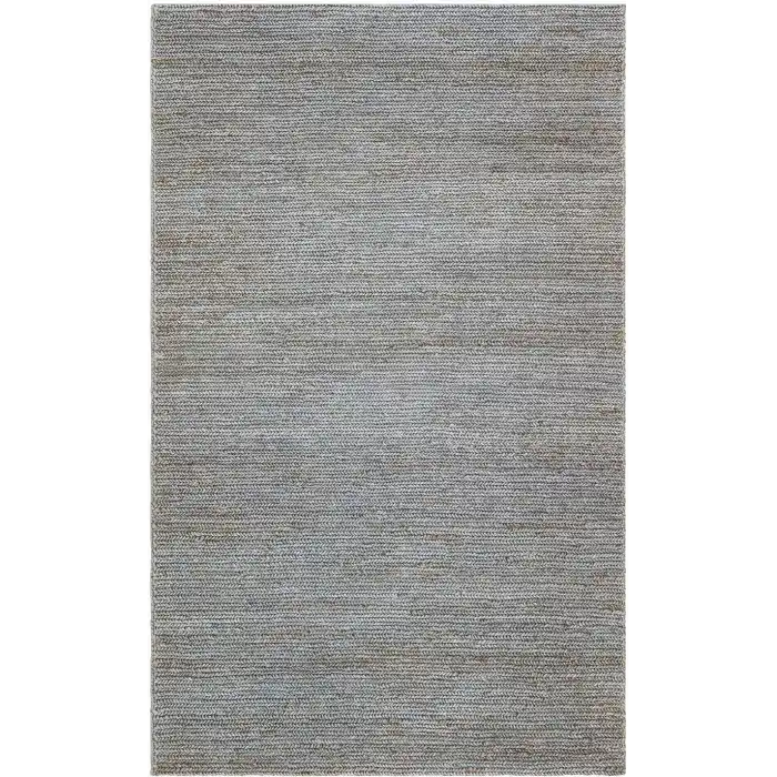 Fine Choti SB03 Grey Flatweave El Dokuma Naturel Jüt Hasır Halı