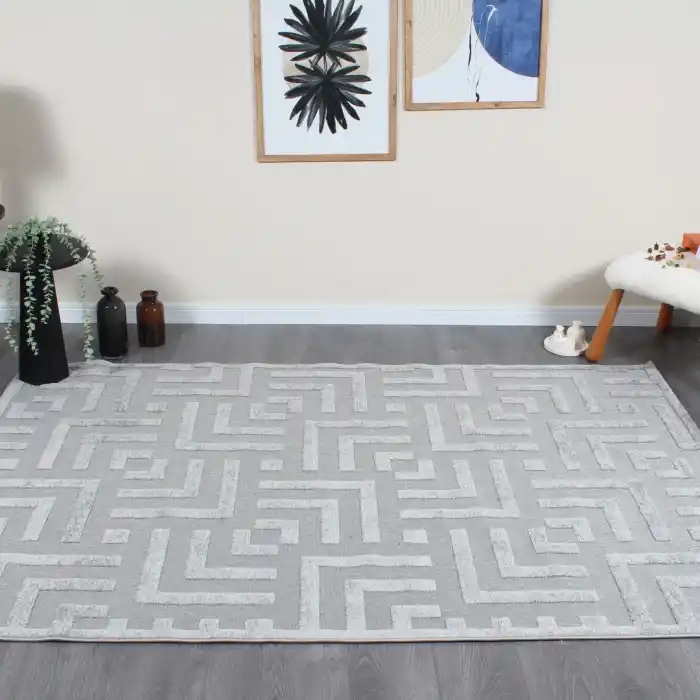 Grace 54100-295 Modern Dekoratif Makine Halısı