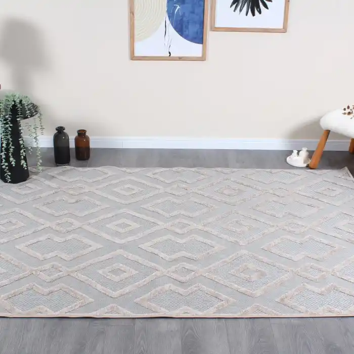 Grace 65021-261 Modern Dekoratif Makine Halısı