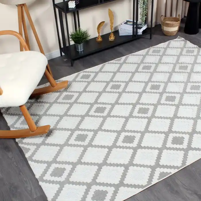 Grace 65022-260 Modern Dekoratif Makine Halısı
