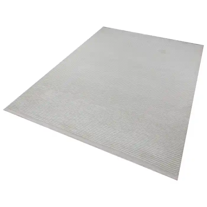 Harmony 4001 Beyaz Dekoratif Modern Makine Halısı