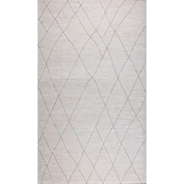 Helsinki 24589A Krem Bej Dekoratif Makine Halısı