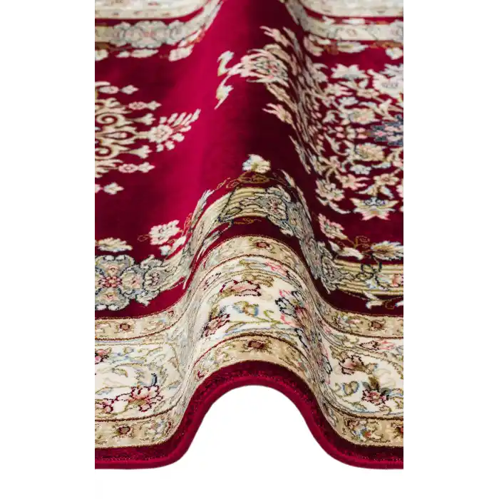 Isfahan Scd 01 Red Klasik Desenli Yüksek Kalite Sık Dokuma Seccade