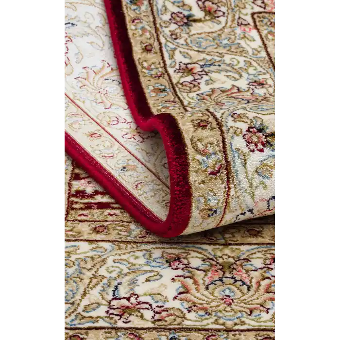 Isfahan Scd 01 Red Klasik Desenli Yüksek Kalite Sık Dokuma Seccade