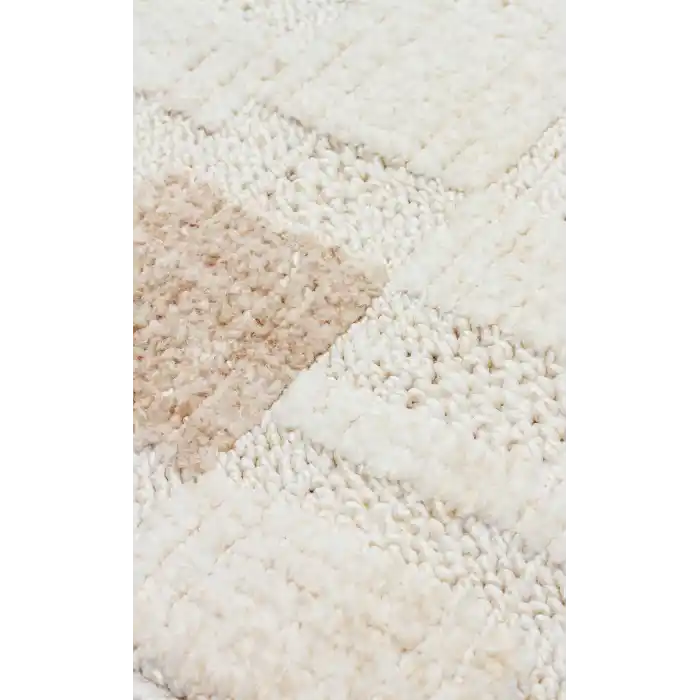 JOY HALI 0060 Hav Toz Vermeyen Yumuşak dokulu Modern Makine Halısı