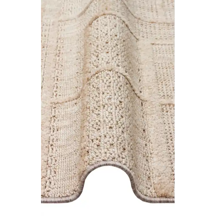 JOY HALI 0076 Hav Toz Vermeyen Yumuşak dokulu Modern Makine Halısı