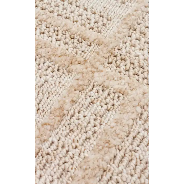 JOY HALI 0076 Hav Toz Vermeyen Yumuşak dokulu Modern Makine Halısı