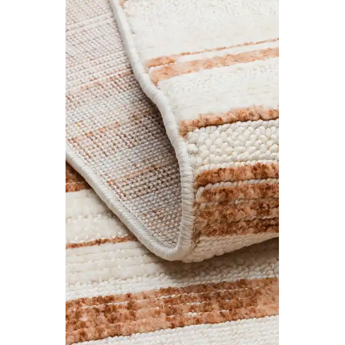 JOY HALI 0087 Hav Toz Vermeyen Yumuşak dokulu Modern Makine Halısı