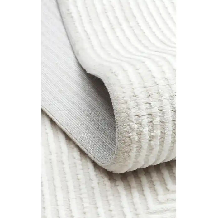 LAGOS HALI 1057 Hav Toz Vermez Eskitme Desenli Modern Makine Halısı