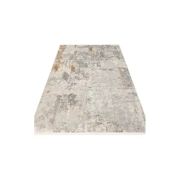 LAGOS HALI 1121 Hav Toz Vermez Eskitme Desenli Modern Makine Halısı