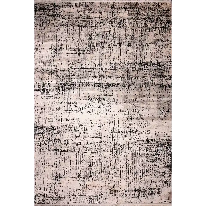 Liya 6001 Vizon Kaydırmaz Tabanlı Makinede Yıkanabilir Modern Halı Kilim (Özel Ölçü Yapılır)