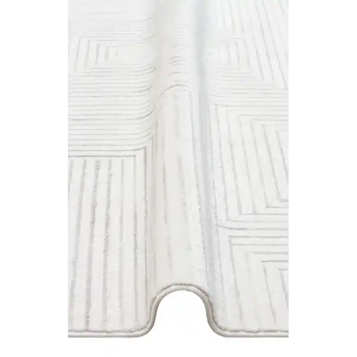 LYKIA HALI 0041 Sade ve Modern Akrilik Makine Halısı