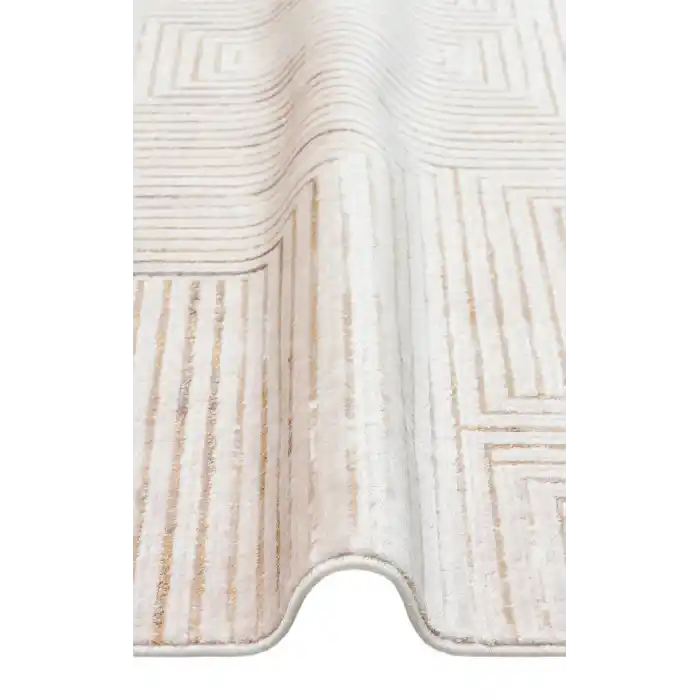 LYKIA HALI 0042 Sade ve Modern Akrilik Makine Halısı