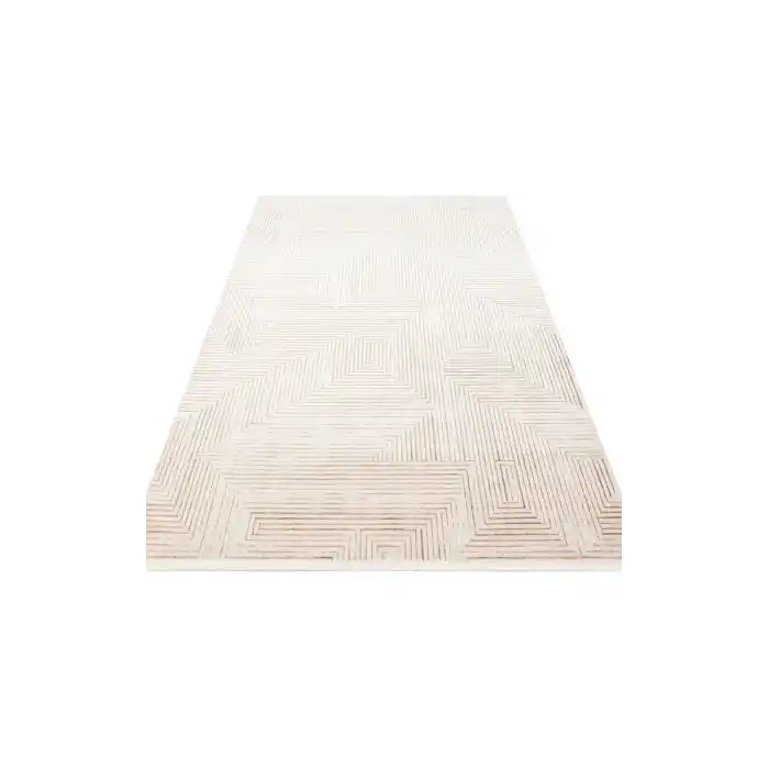 LYKIA HALI 0042 Sade ve Modern Akrilik Makine Halısı