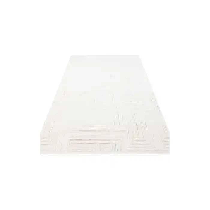 LYKIA HALI 0058 Sade ve Modern Akrilik Makine Halısı