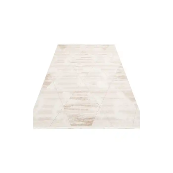 LYKIA HALI 0073 Sade ve Modern Akrilik Makine Halısı