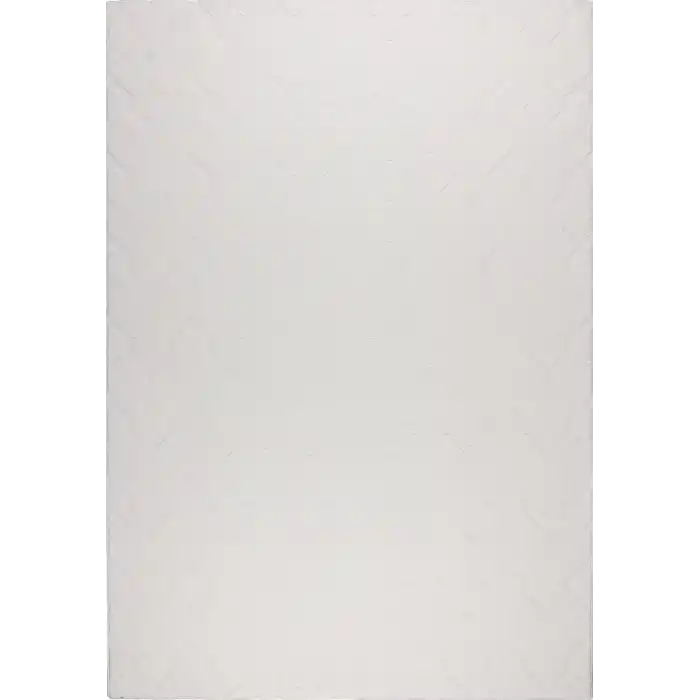 Malibu 9182A Beyaz Modern Makine Halısı ✄