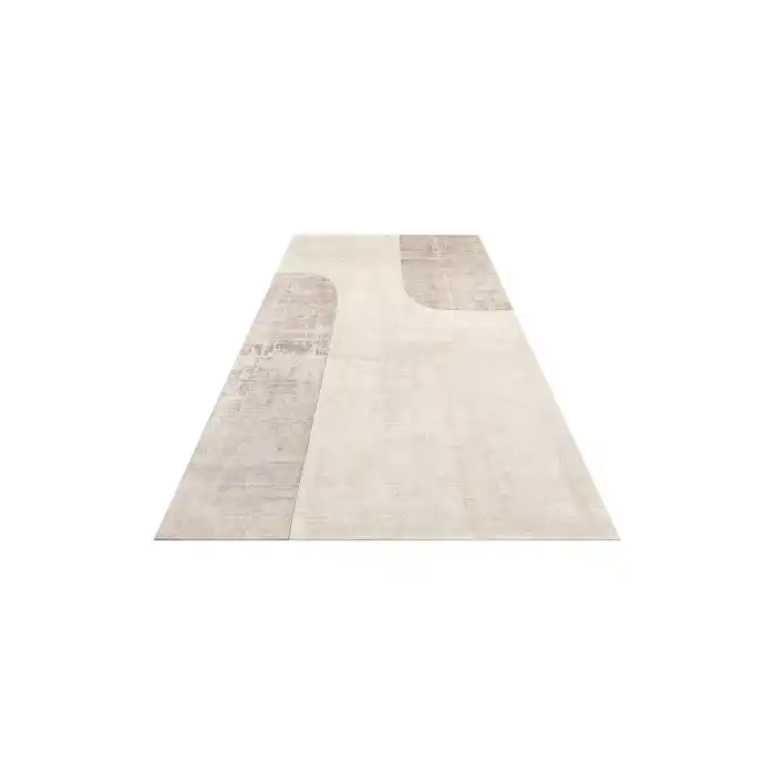 MERANO HALI 0002 Geometrik Desenli Yüksek Kalite Sık Dokuma Salon Halısı