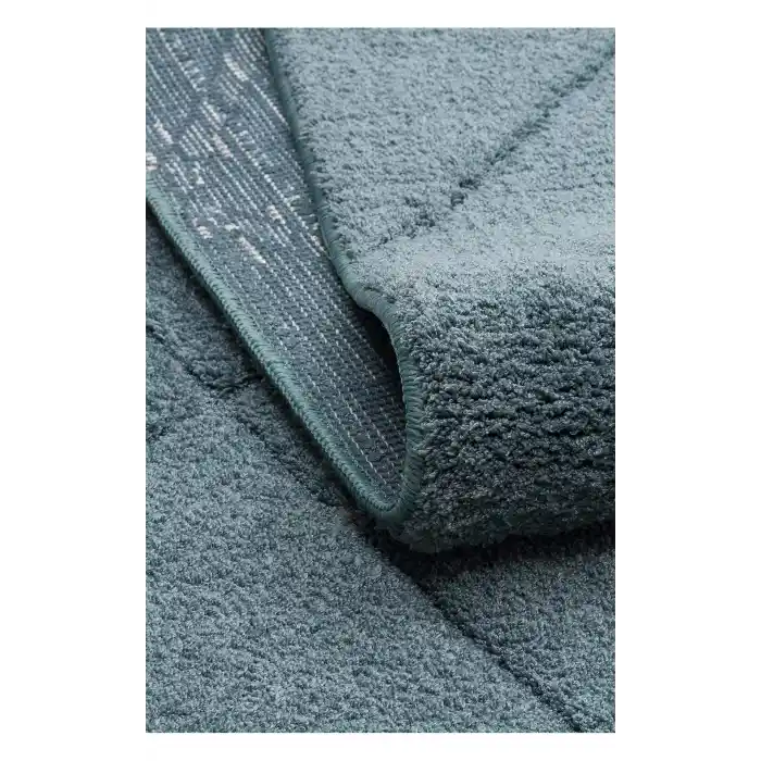 MISSORI HALI 0227 Hav Toz Vermez Sade Desenli Yumuşak Dokulu Modern Makine Halısı