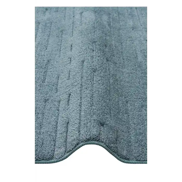 MISSORI HALI 0230 Hav Toz Vermez Sade Desenli Yumuşak Dokulu Modern Makine Halısı
