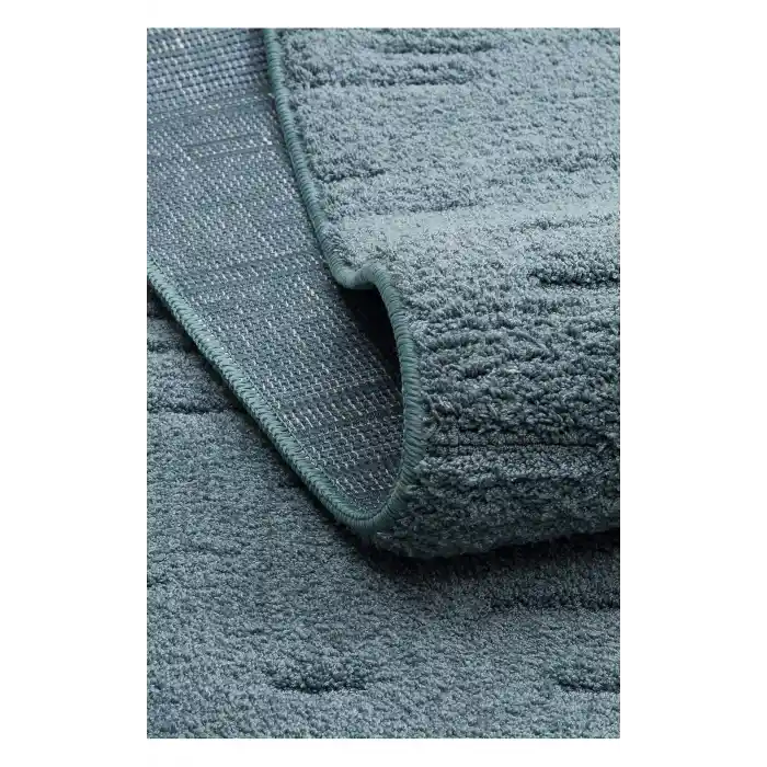 MISSORI HALI 0230 Hav Toz Vermez Sade Desenli Yumuşak Dokulu Modern Makine Halısı