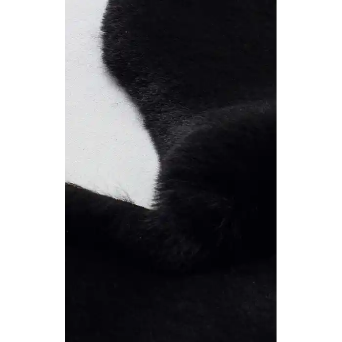 MOLLIS POST 1324 Yumuşak Dokulu Uzun Tüylü Yıkanabilir Tavşan Postu