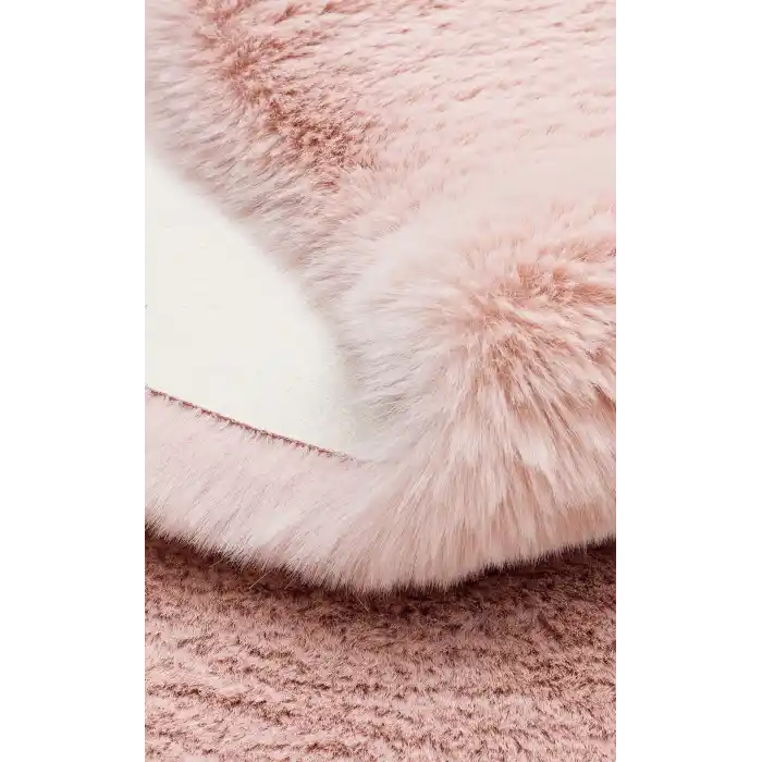 Mollis Mls Powder Sıngle N Yumuşak Dokulu Uzun Tüylü Yıkanabilir Tavşan Postu