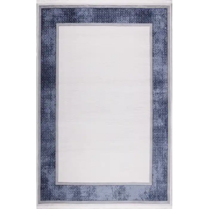 Mystique 21562A Mavi Akrilik Salon Halısı