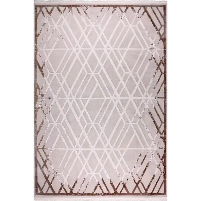 Mystique 21596A Kahve Akrilik Salon Halısı