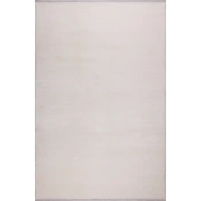 Nimbus 27319A Krem Beyaz Modern Desen Kesilebilir Salon Halısı