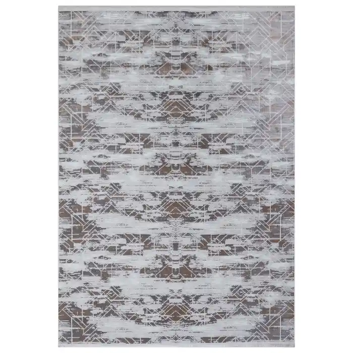 New Novart 2020 Vizon Dekoratif Modern Kaymaz Tabanlı Makine Halısı ✄