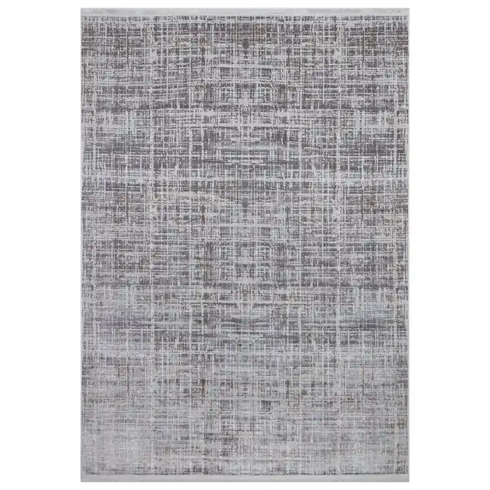 New Novart 2023 Vizon Dekoratif Modern Kaymaz Tabanlı Makine Halısı ✄