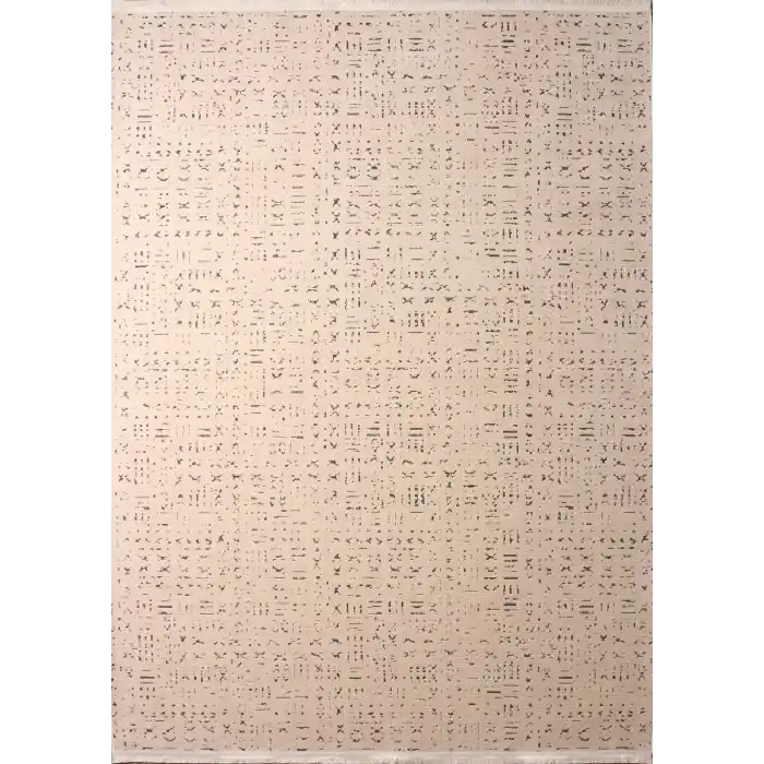 Otantik-FX 5951-06 Oliva Dekoratif Modern Kaymaz Tabanlı Makinede Yıkanabilir Halı Kilim