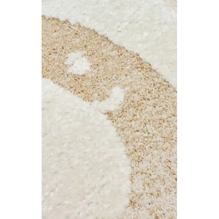 PICCOLO HALI 0012 Pastel Renkli Hav ve Toz Vermeyen Çocuk Halısı