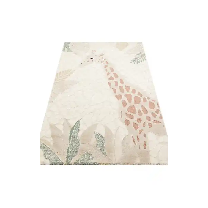 PICCOLO HALI 0015 Pastel Renkli Hav ve Toz Vermeyen Çocuk Halısı