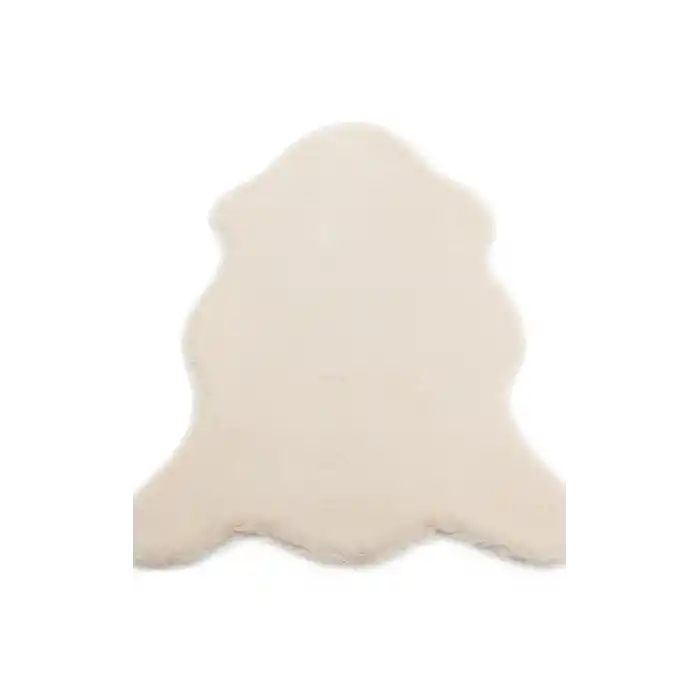 PUFFY POST 0009 Yumuşak Tuşeli Yıkanabilir Kaymaz Tabanlı Suni Kürk