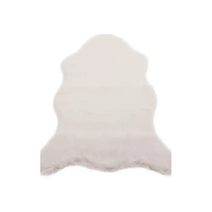 PUFFY POST 0015 Yumuşak Tuşeli Yıkanabilir Kaymaz Tabanlı Suni Kürk