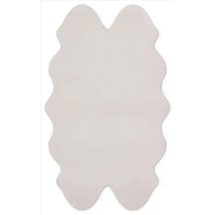 PUFFY POST 0015 Yumuşak Tuşeli Yıkanabilir Kaymaz Tabanlı Suni Kürk