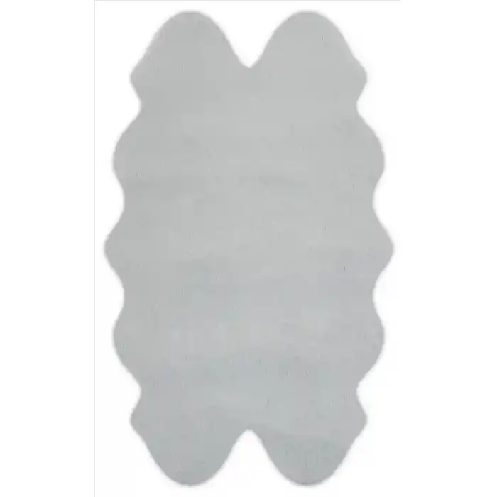 PUFFY POST 0020 Yumuşak Tuşeli Yıkanabilir Kaymaz Tabanlı Suni Kürk