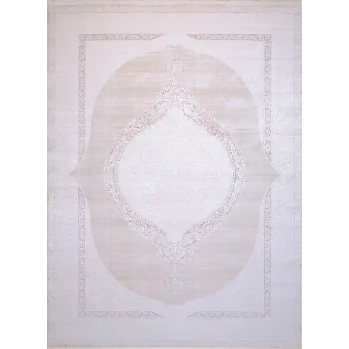 Radiant 22185B Bej Krem Akrilik Salon Halısı