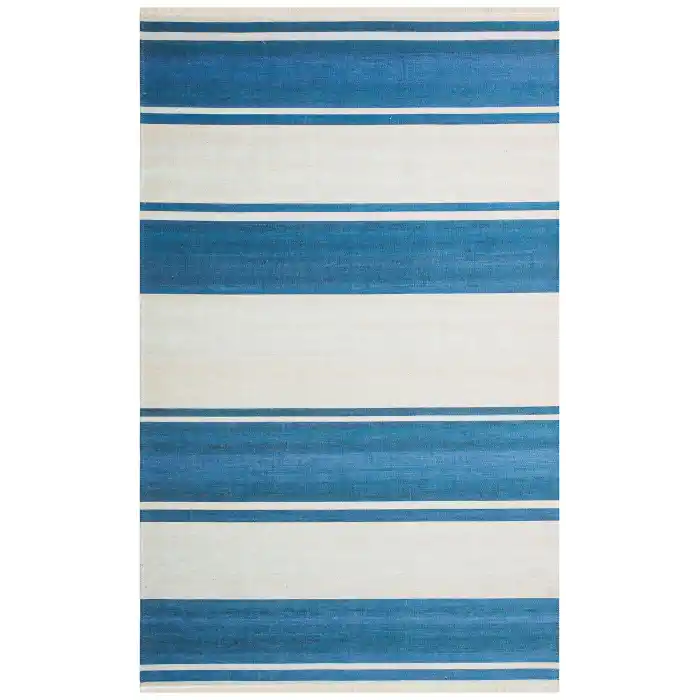 Ruby RB 12 Blue Yıkanabilir Kolay Kullanımlı Modern ve Geleneksel Desenlere Sahip Renkli Kilim