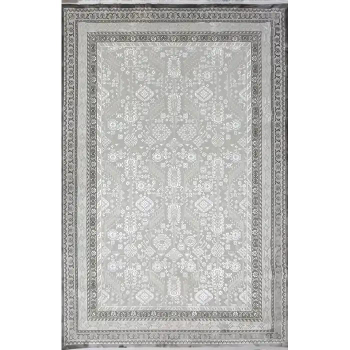 Runner RUN-8 Krem Vizon Modern Dekoratif Makine Halısı