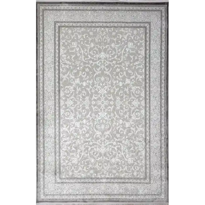 Runner RUN-9 Krem Vizon Modern Dekoratif Makine Halısı