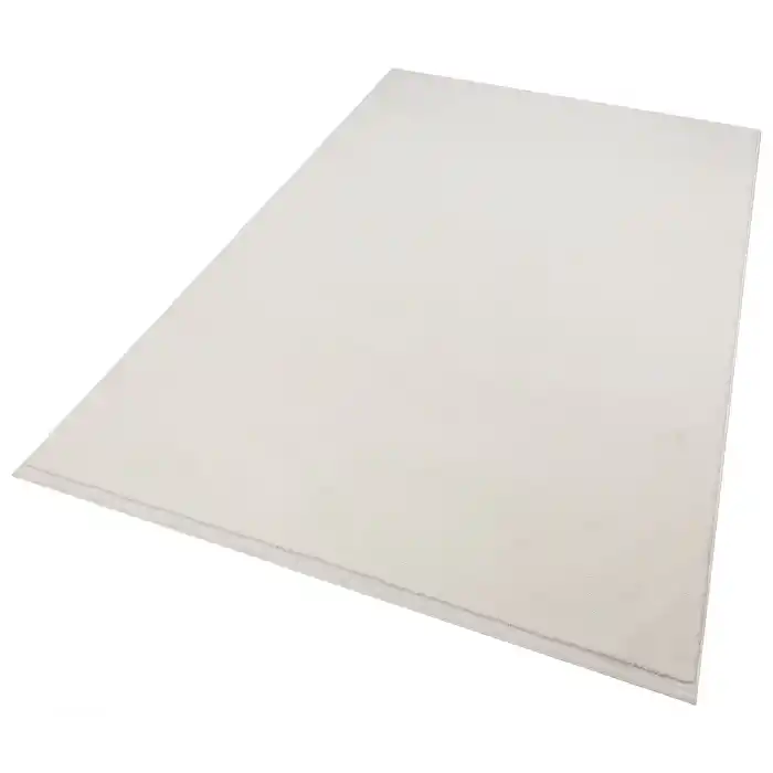 Sade 60 Krem Düz Renk Dekoratif Modern Kaymaz Tabanlı Makine Halısı