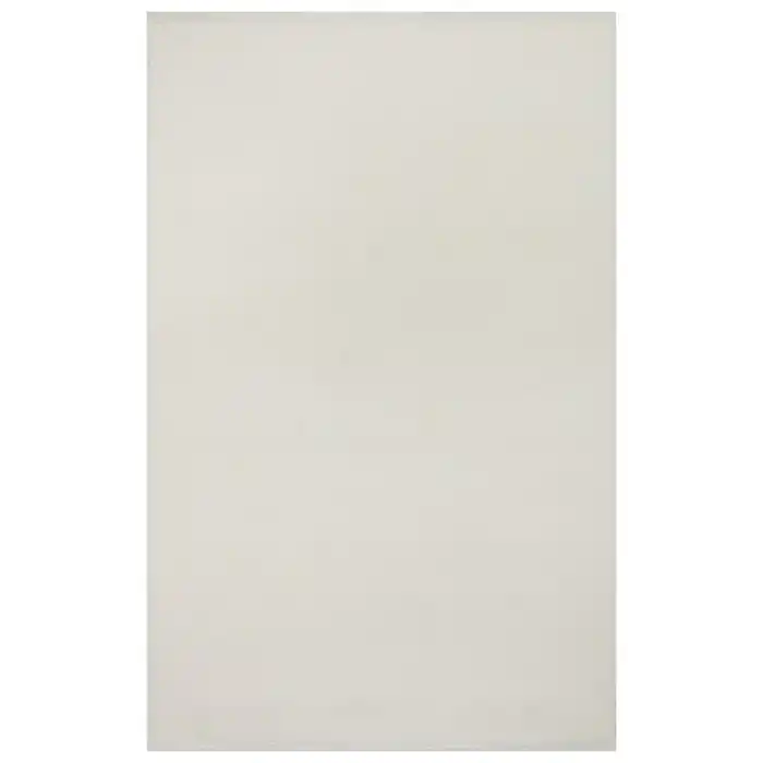 Sade 60 Krem Düz Renk Dekoratif Modern Kaymaz Tabanlı Makine Halısı