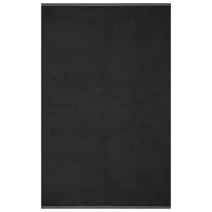 Sade 995 Antrasit Düz Renk Dekoratif Modern Kaymaz Tabanlı Makine Halısı