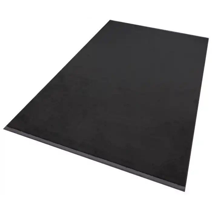 Sade 995 Antrasit Düz Renk Dekoratif Modern Kaymaz Tabanlı Makine Halısı