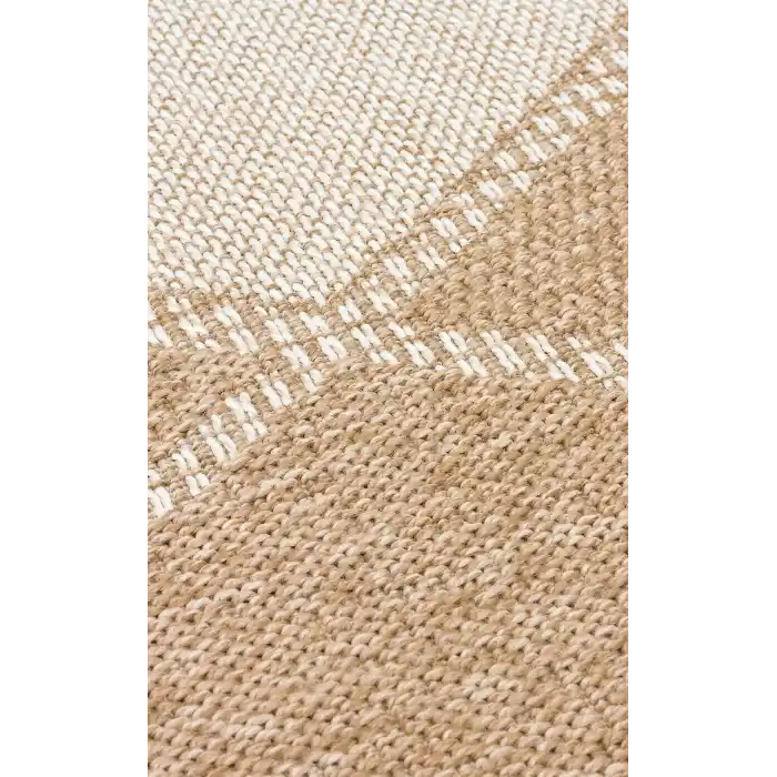 Salda SLD 04 NATURAL WHITE Güneş Işığı ve Suya Dayanıklı Jüt Görünümlü Sisal Halı
