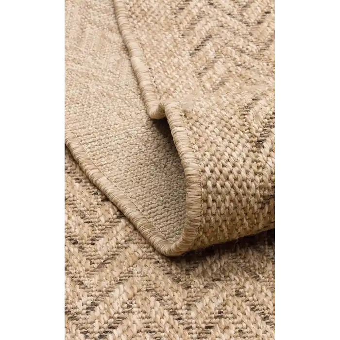 Salda SLD 05 NATURAL Güneş Işığı ve Suya Dayanıklı Jüt Görünümlü Sisal Halı